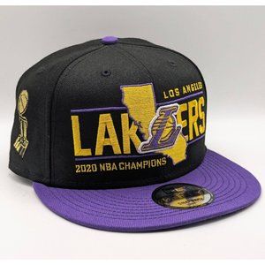 Los Angeles LA Lakers New NBA Basketball Snapback Hat Cap 2020 Championship
